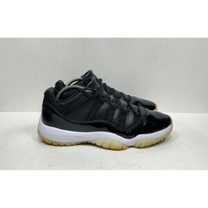 Nike Air Jordan 11 Retro Low 72-10 XI AV2187-001 Men's Size 10 Shoes Black